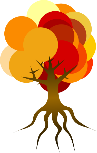 Fall Tree With Roots (378x594)