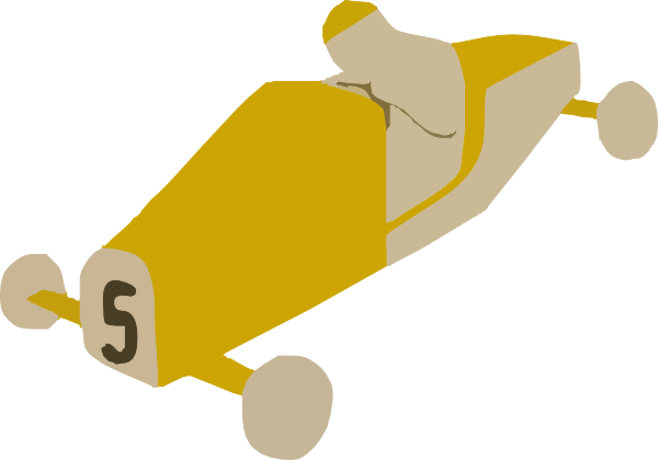 Degrees - Soap Box Car Clipart (600x420)