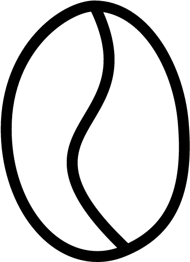 Pixel - White Coffee Bean Png (512x512)