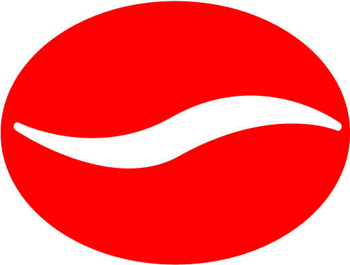 Red Coffee Bean 2 Icon - Icon (512x512)