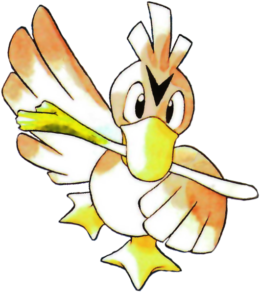 083 Farfetch'd Used Acrobatics And Flail - Farfetch'd (533x598)