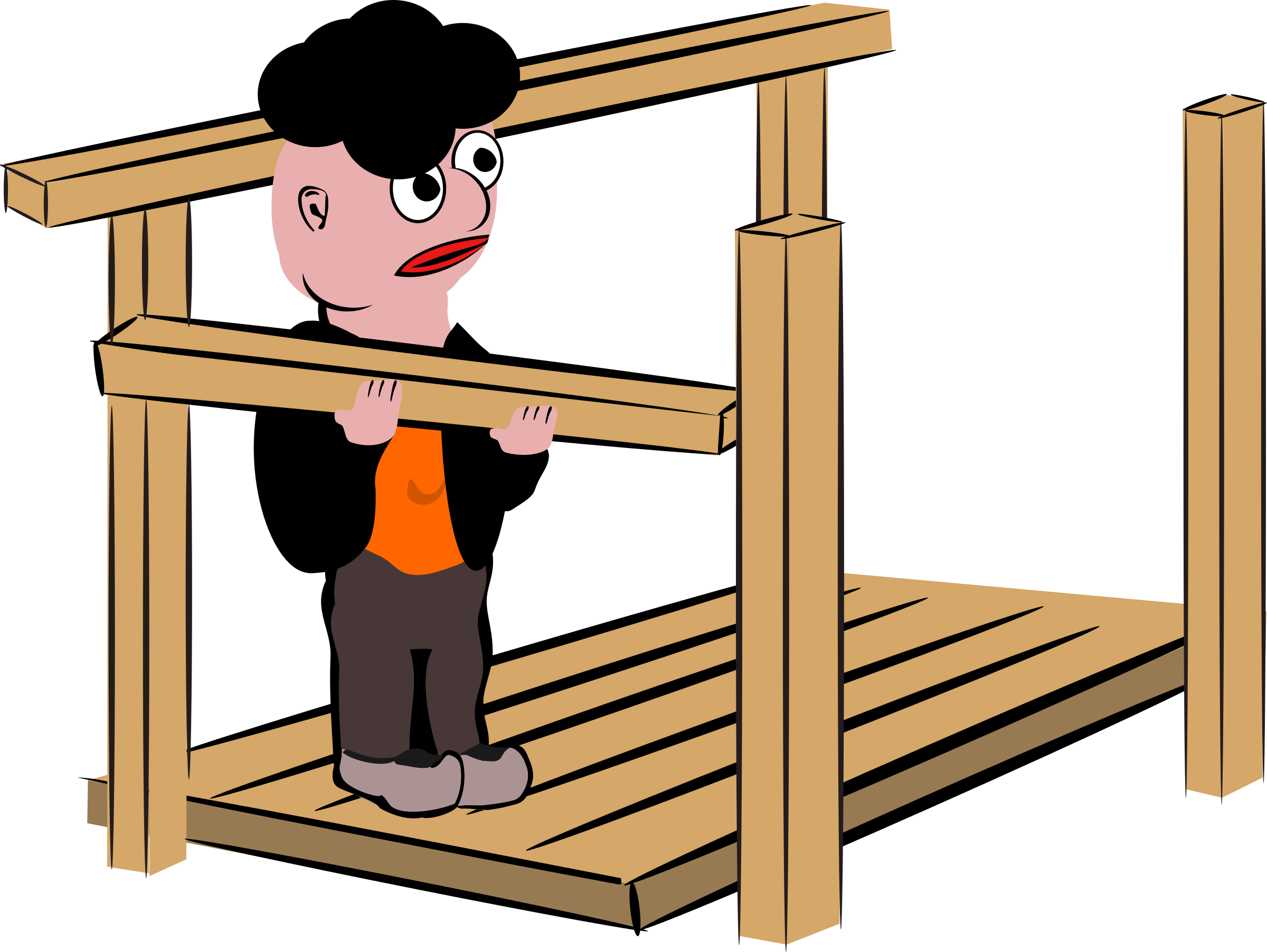 Big Image - Building Frame Cartoon (2400x1804)