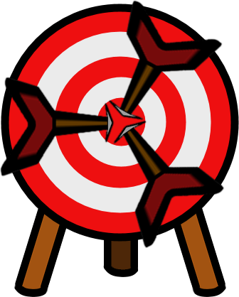 Arrow Target By Rumiflan - Arrow Target By Rumiflan (336x418)