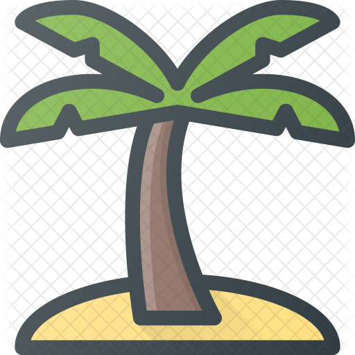 Palm Tree Icon - Palm Trees (512x512)