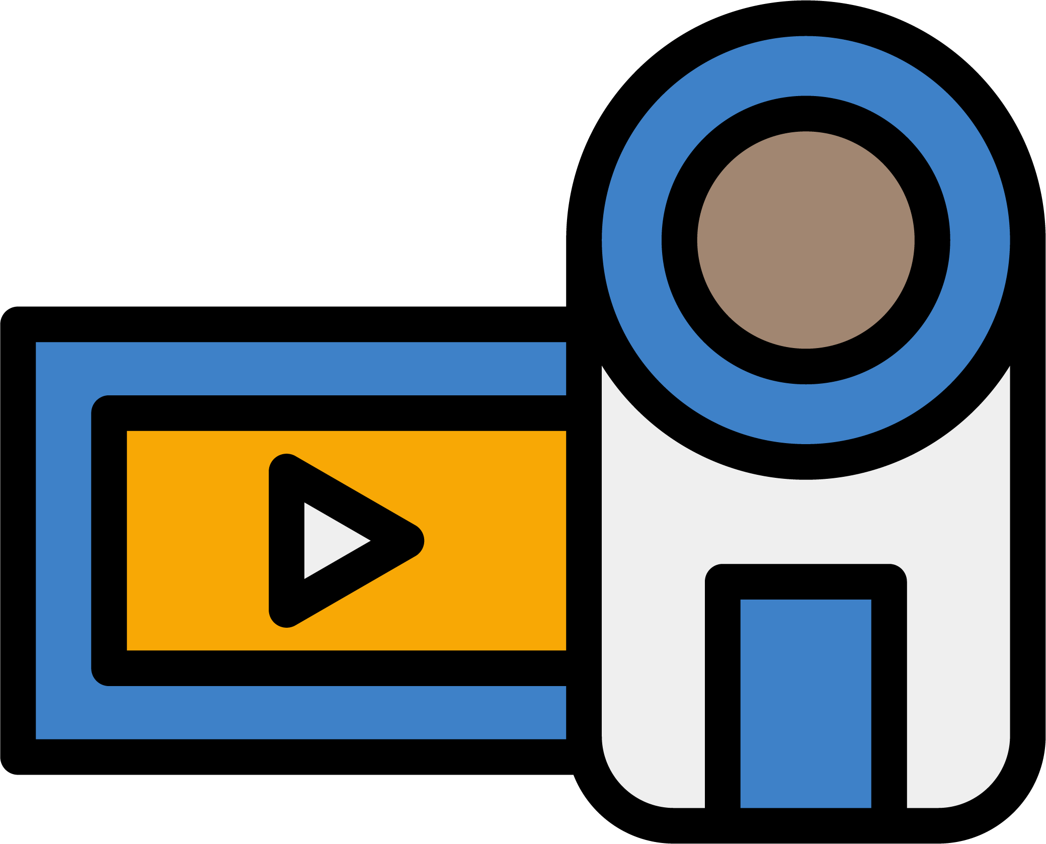 Video Camera Scalable Vector Graphics Clip Art - Camcorder (2079x1678)