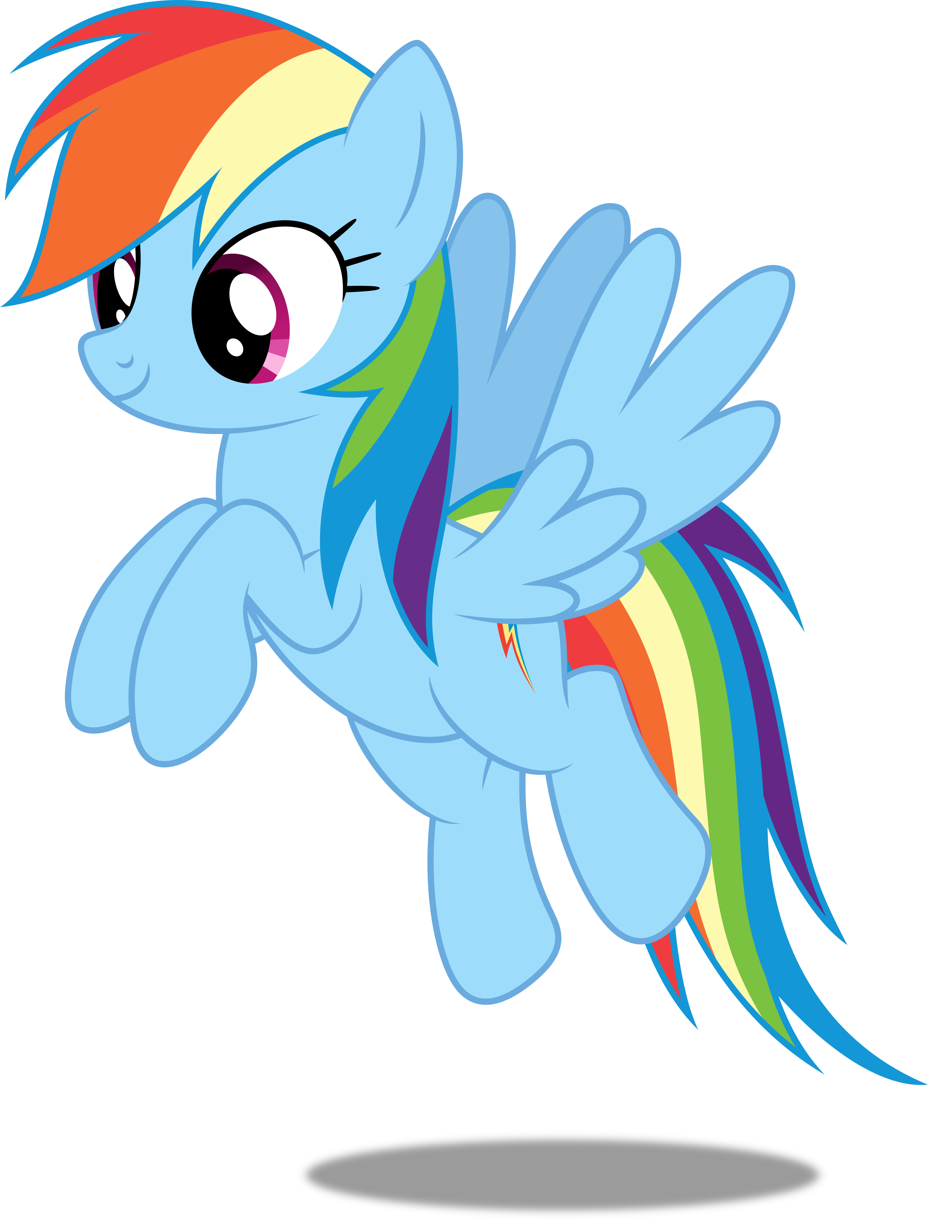 Dashiesparkle Vector - Rainbow Dash Vector (3041x4000)