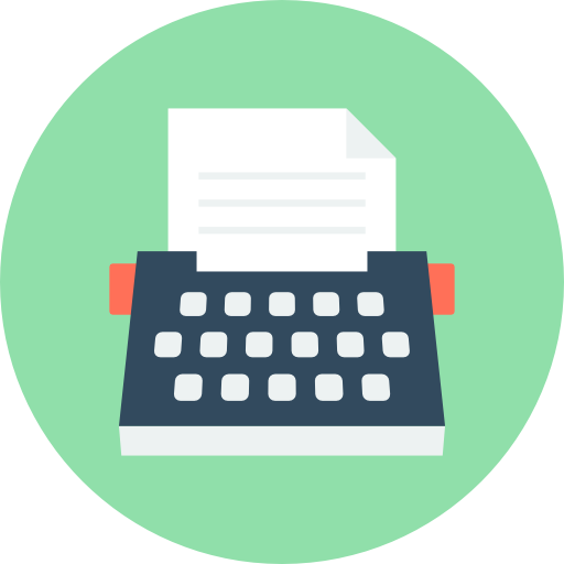 Typewriter Free Icon - Typewriter (512x512)