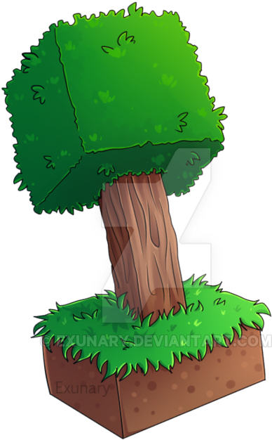Tree Experiment By Exunary - Tree (800x864)