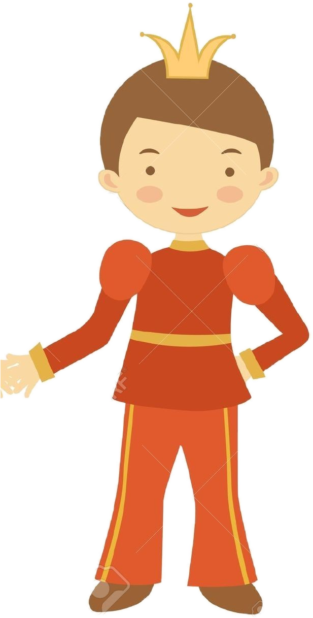Prince And Princess Vector (658x1278)