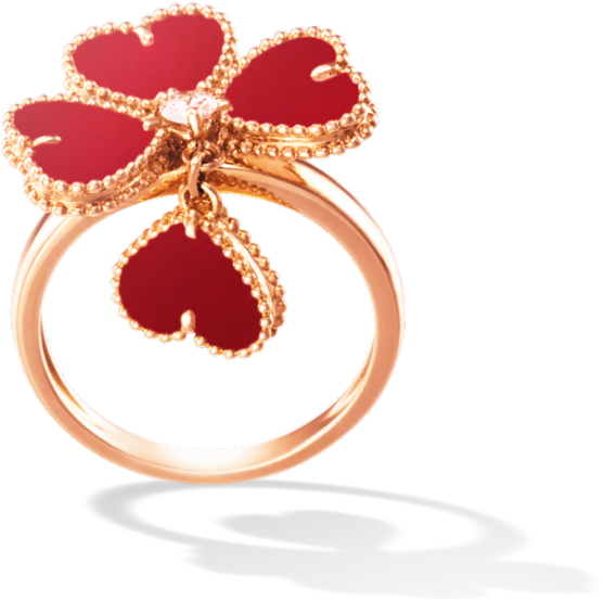 Van Cleef & Arpels, Sweet Alhambra Effeuillage Ring - Ring (760x760)