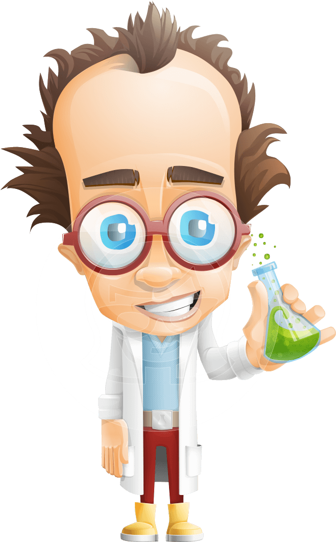 Professor Nuts-chmitz - Professor Cartoon Pack (744x1060)