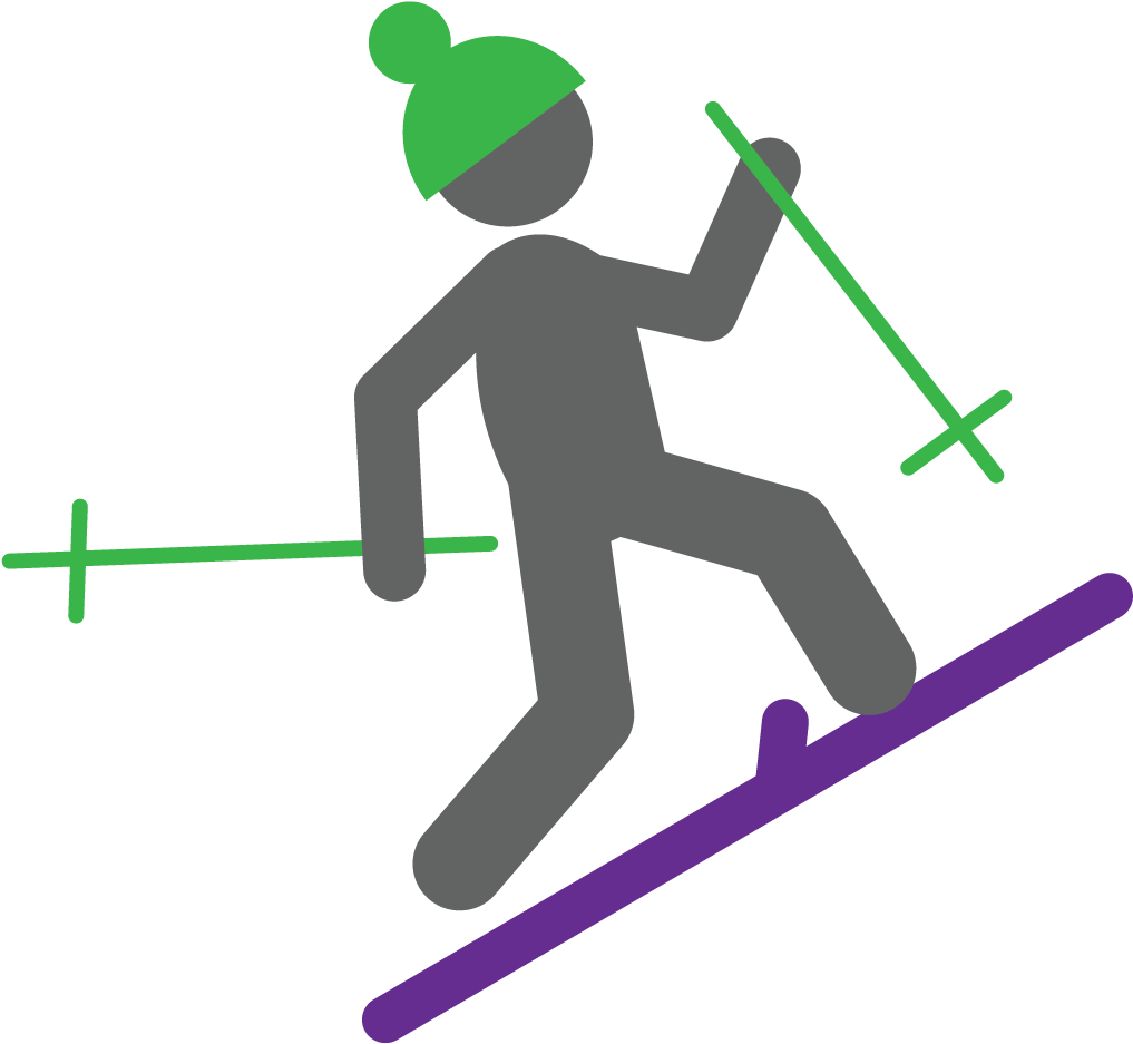 Touring - - Ski Touring Clip Art (1134x970)