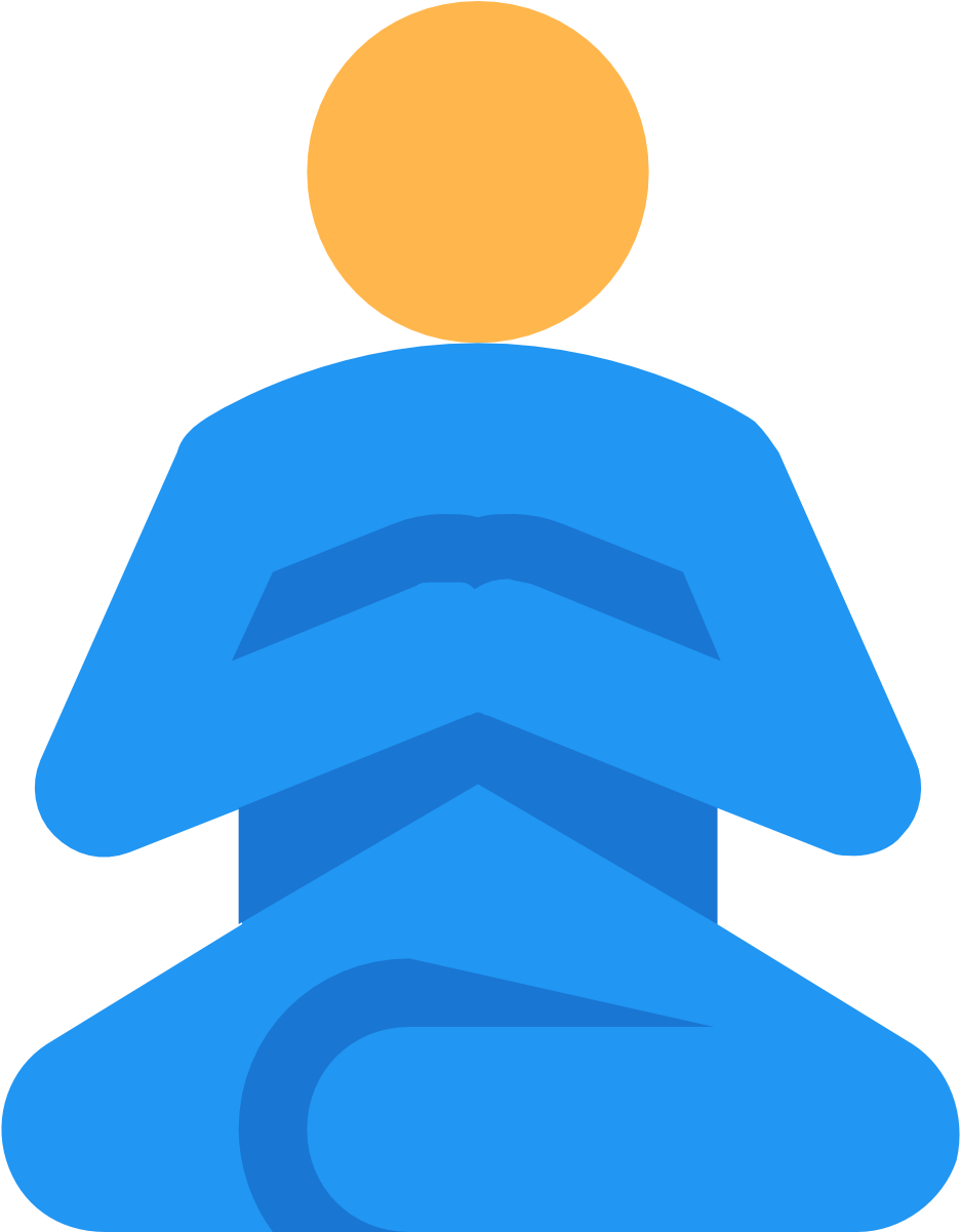 Meditate Icon - Clip Art (1600x1600)