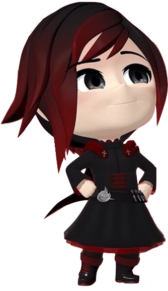 Chibi Ruby Rose - Ruby Rose Chibi (365x583)