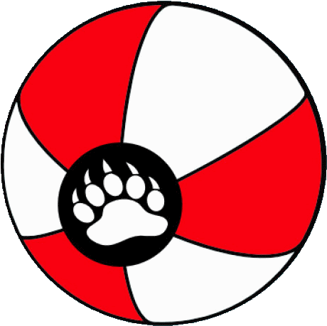 Rehoboth Beach Bears - Tiger Paw Sticker Vinyl Decal - Wildcat Claws Print (512x512)