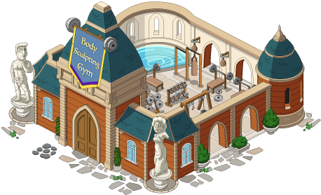 Body Sculpting Gym - Scale Model (460x460)