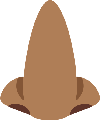 Twitter - Clip Art Brown Nose (512x512)
