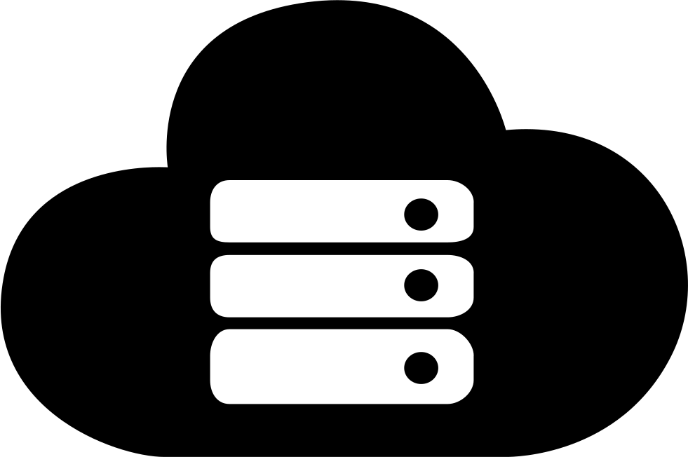 Cloud Server Clipart Transparent - Cloud Server Png (981x652)