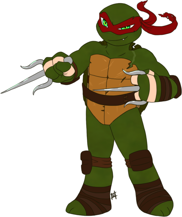 Raphael By Chibicorporation - Cartoon (600x717)