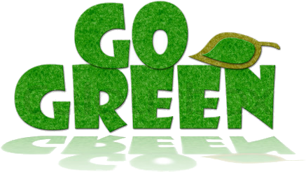 Go Green - Clip Art (800x400)