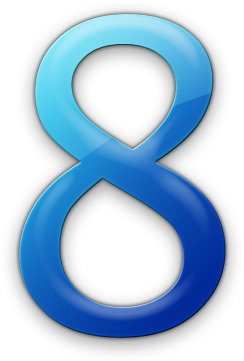 Number 8 Free Files - Number (420x420)