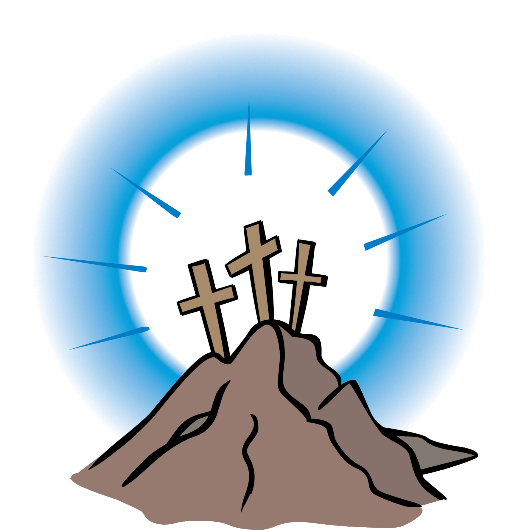 Three Clip Art Medium Size - Easter Clip Art Religious (1739x1777)