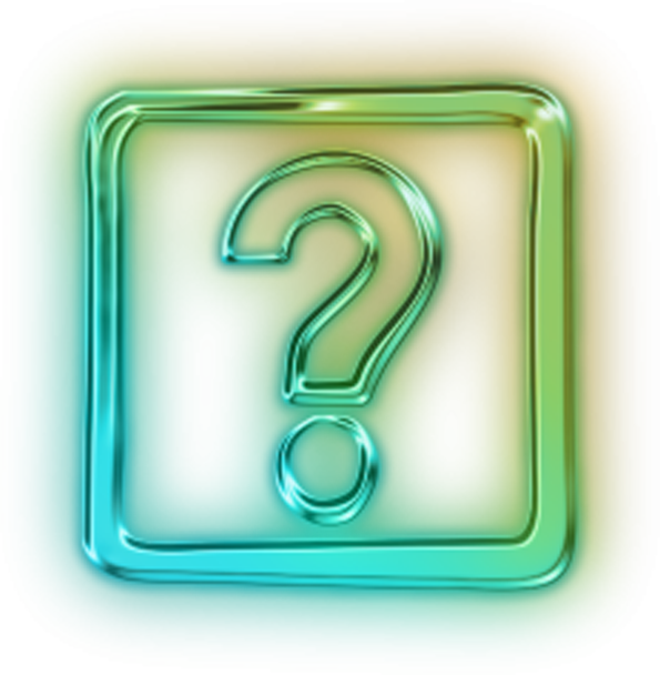 Neon Question Mark (595x608)