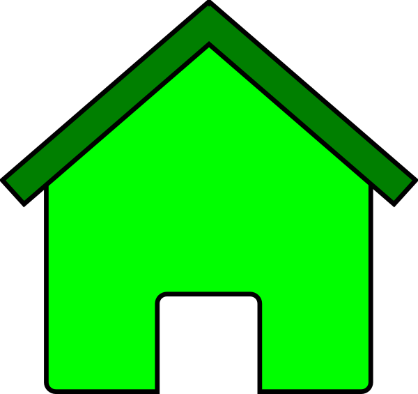 2d House Clipart (600x565)