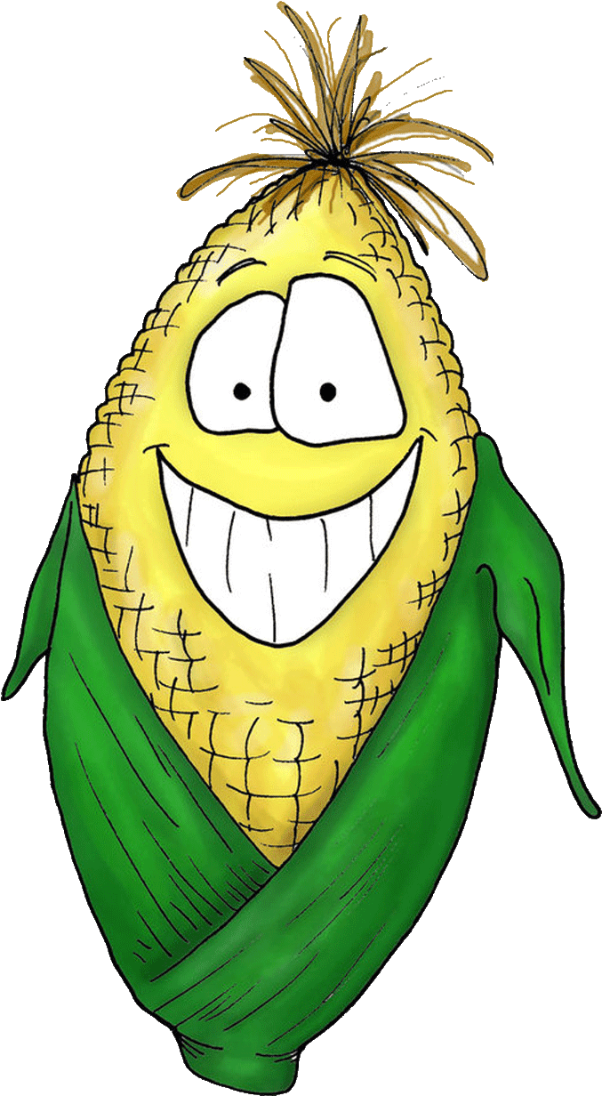 Corn Clipart Fruit - Coloring Book (720x1280)