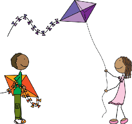 Happy Kids - Vector Graphics (423x399)