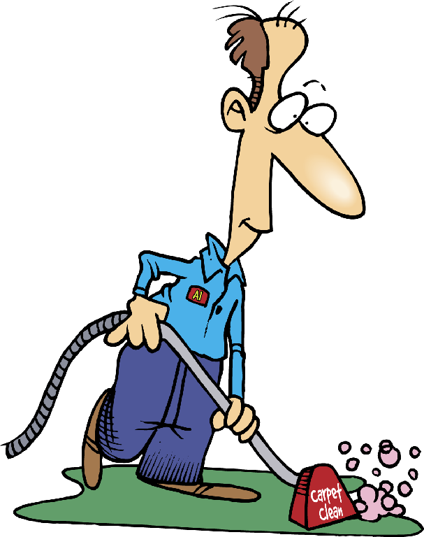 Vacuum The Carpet Clipart (607x768)