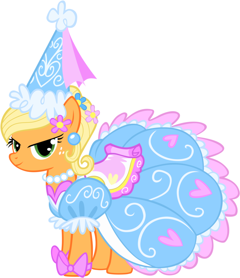 Mlp Vector Applejack Frou Frou (900x1017)