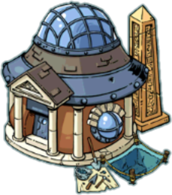 Archaeologist Hut - Dome (339x384)