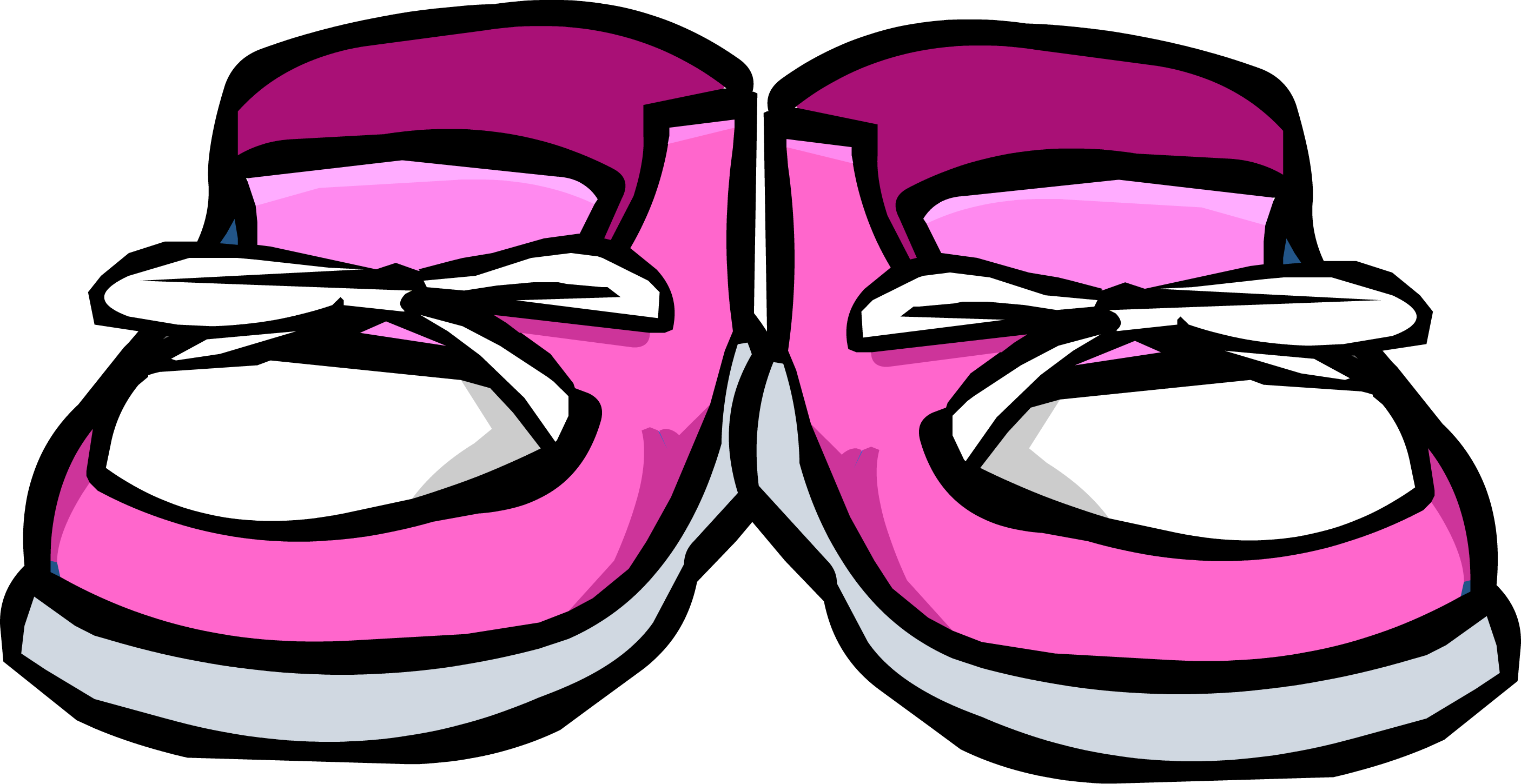 Pink Sneakers - Cpps Me Codes For Shoes (2812x1450)