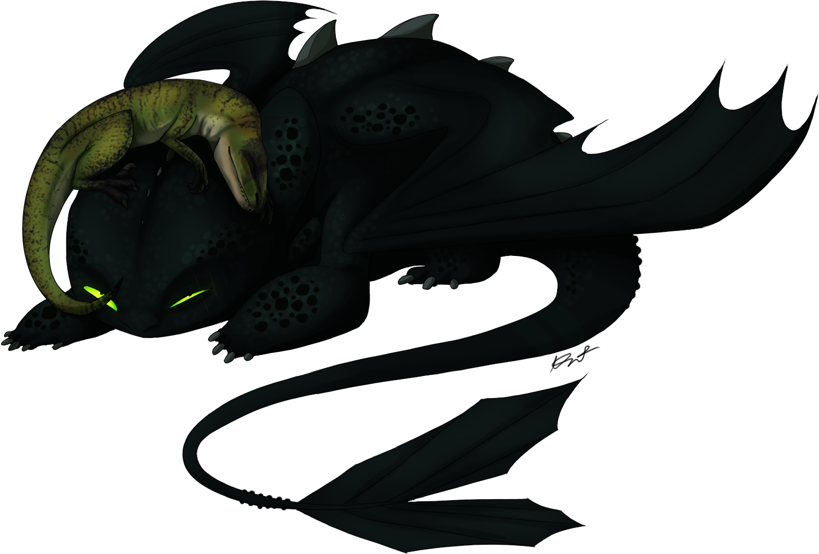 Train Your Dragon - Dragon (1658x1226)
