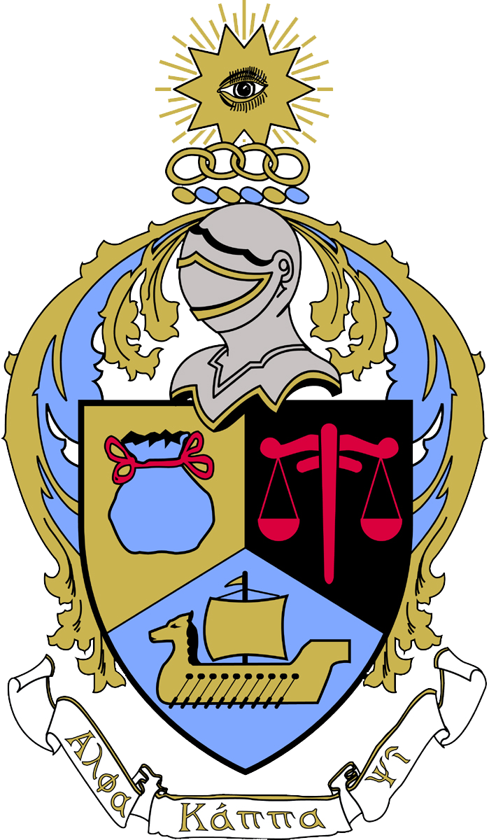Crest - Alpha Kappa Psi Crest (699x1200)
