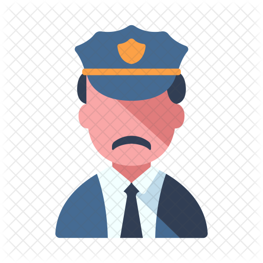 Policeman Icon - Illustration (512x512)