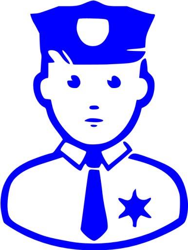 Green Policeman Icon (512x512)