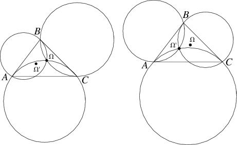 Brocardpointscircle - Circle (461x282)