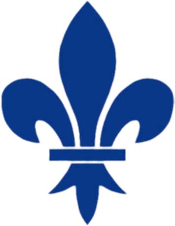 Blue Fleur De Lis - Lys (500x500)