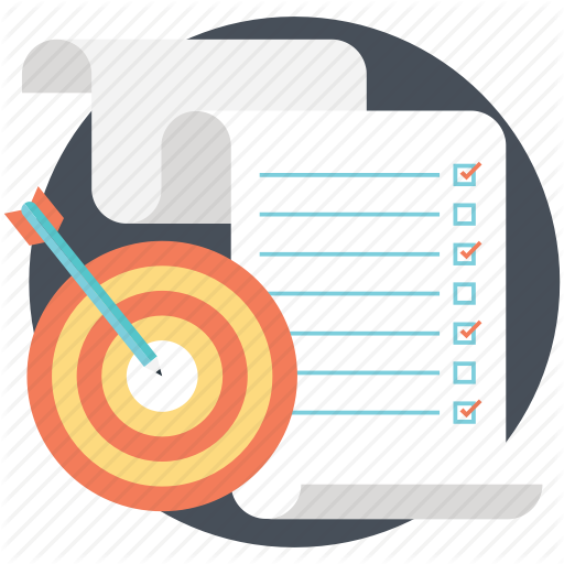 Target Clipart Research Objective - Goal (512x512)