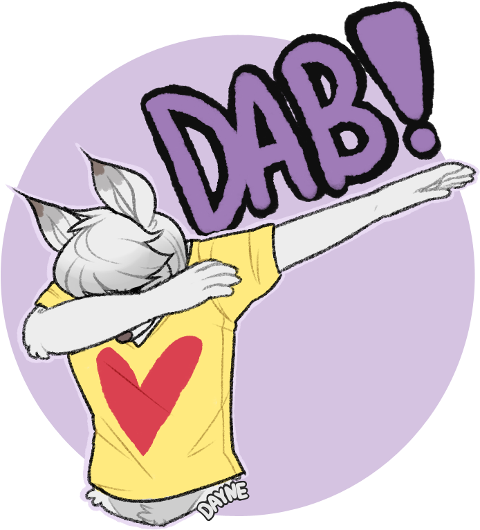 Dab For Dad - Cartoon (737x798)