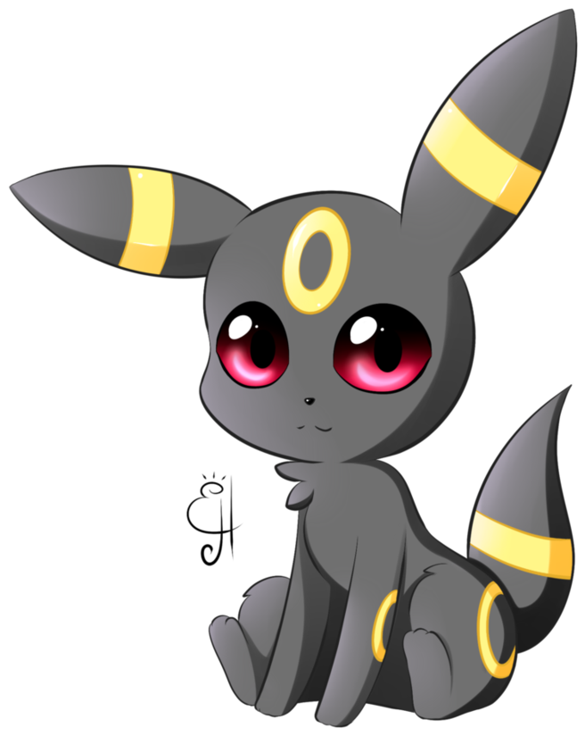 Found On Google From Wingsoffire - Umbreon Chibi (894x894)