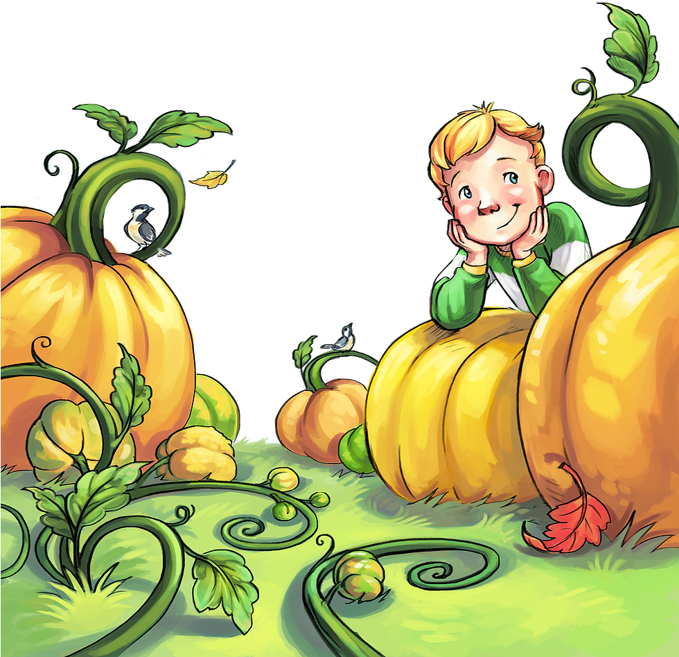 Tylers Pumpkin Patch - Tyler's Pumpkin Patch [book] (979x957)