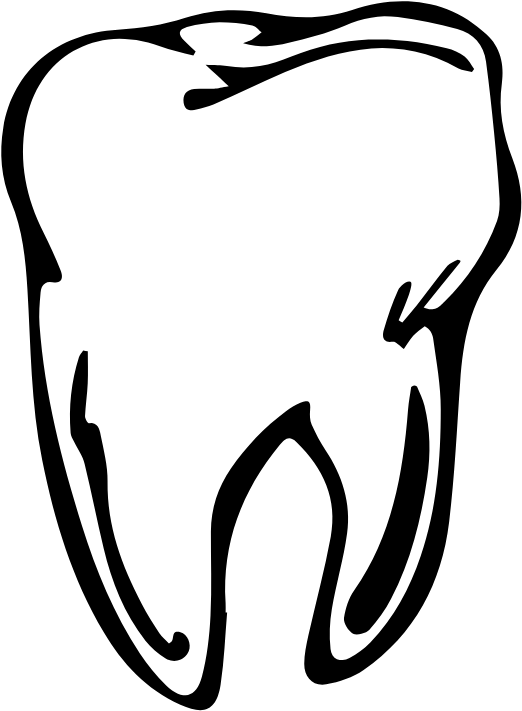 Tooth - Tooth Drawing (864x864)