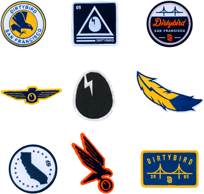 Dirtybird Patchwork Patch - Patch (700x700)