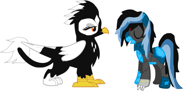 Shadow And Stitch Vector By Toffysnake - Cartoon (600x298)