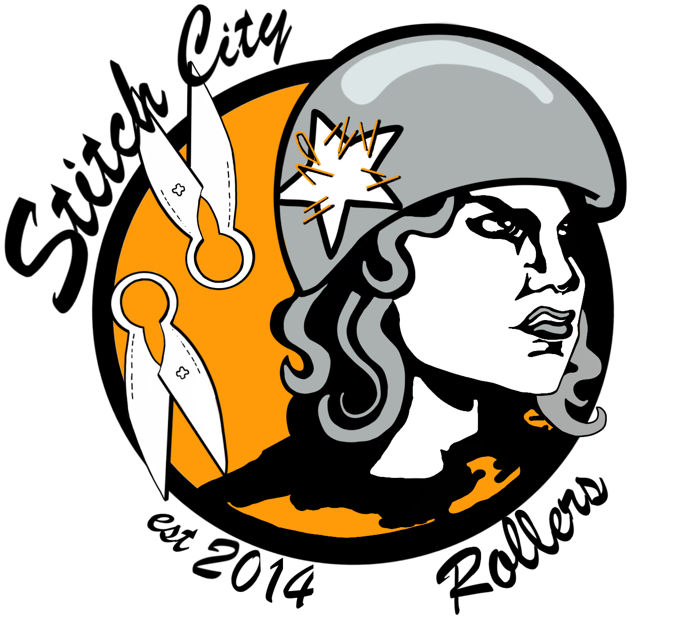Stitch City Rollers - Stitch City Rollers (1378x1263)