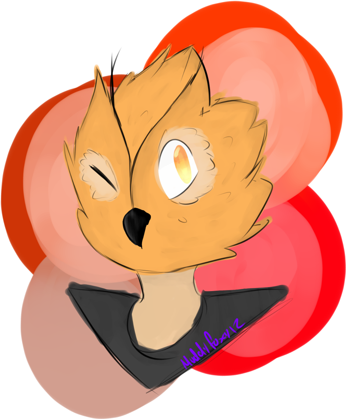 Muddyfoxy12 - - Cartoon (1280x1280)