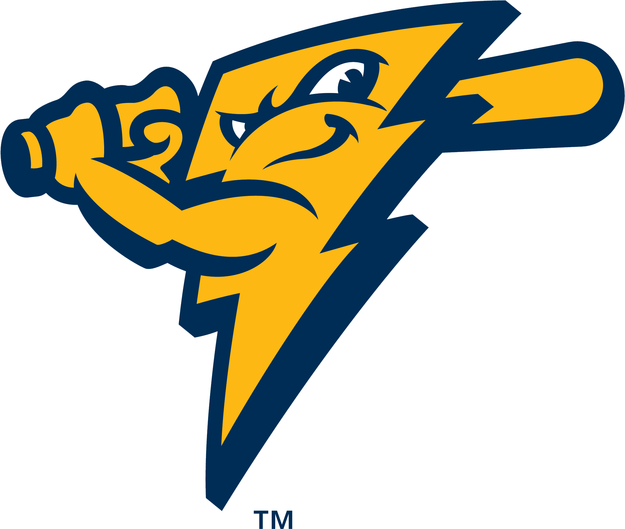 Lightning Bolt Baseball Logo (2280x1929)